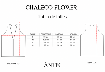 CHALECO FLOWER